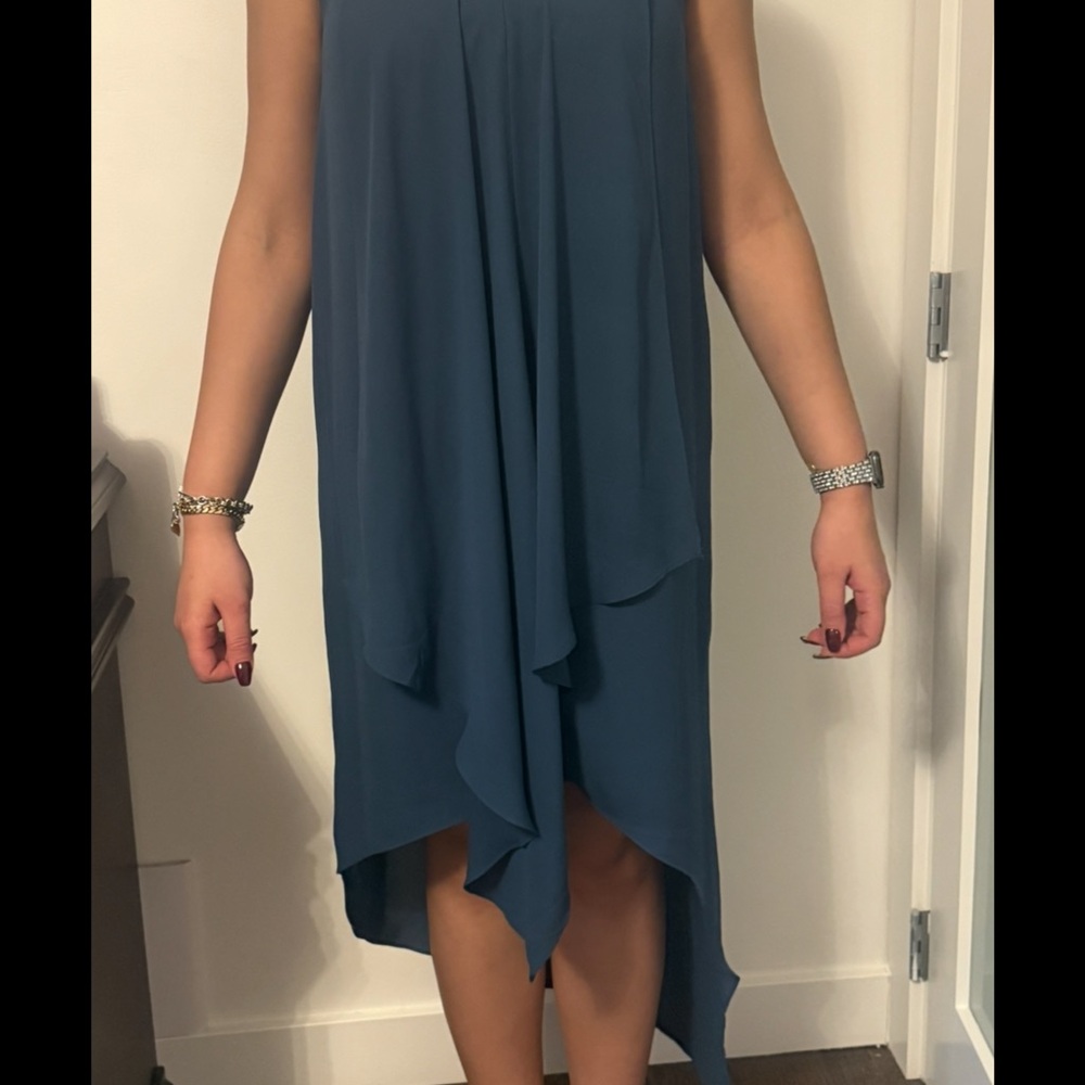 RW&CO. Blue Sleeveless Dress
